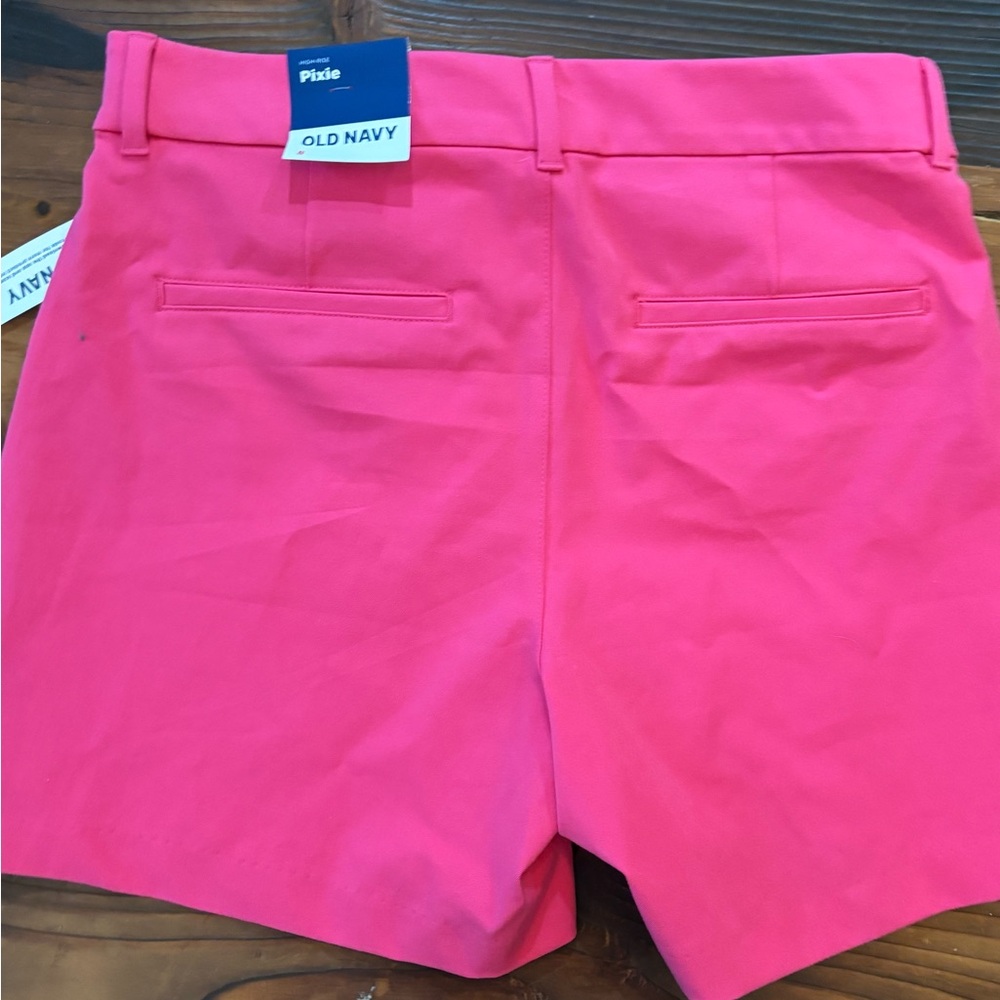 Old Navy Pink Pixie High Rise Shorts